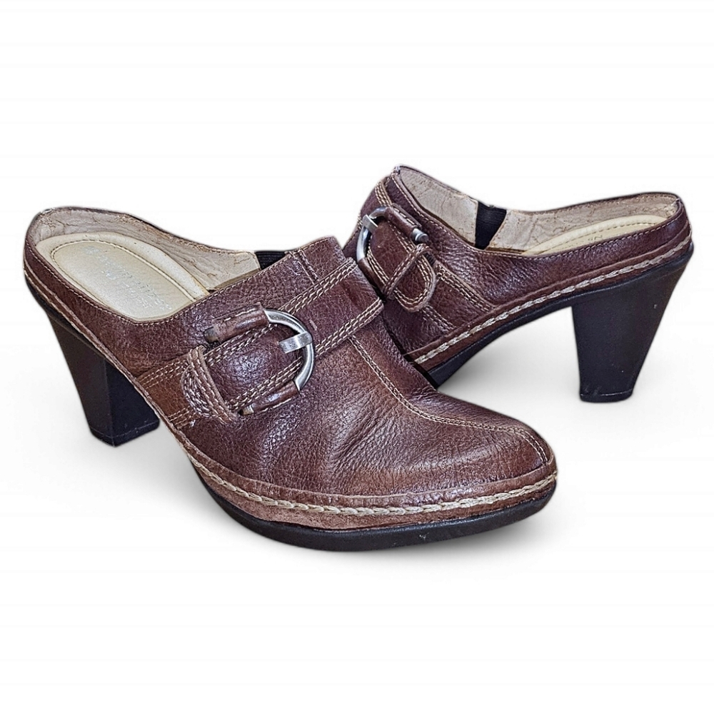 Naturalizer Drifter Leather Clogs - image 1